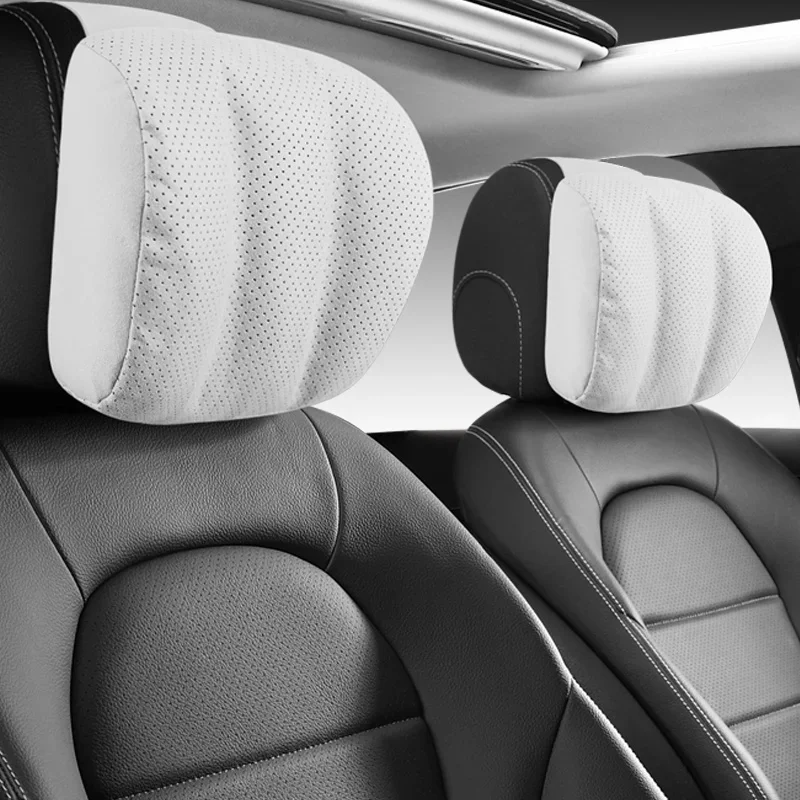 Car Headrest Pillow For Mercedes Benz S-Class Maybach Neck Cushion Auto Seat Driving Travel Head Pillow All Season Universal