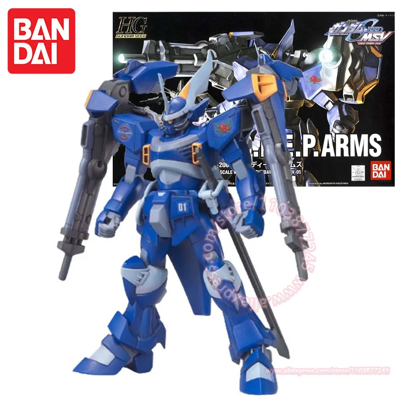 BANDAI HG 1/144 CGUE Type D.E.E.P.ARMS YFX-200 Action Figures Joints Movable Collectible Ornament Birthday Gift Model Decoration