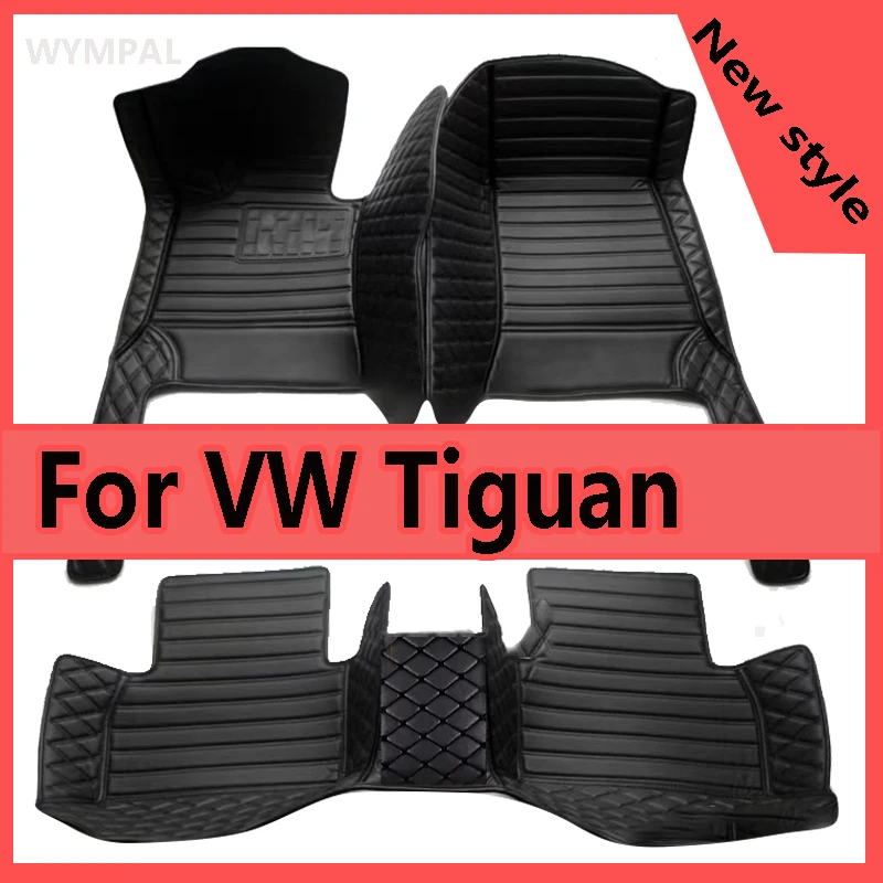 

Автомобильные коврики для VW Tiguan 2009 2010 2011 2012 2013 2014 2015 2016, автомобильные накладки на ножки, коврик, аксессуары для интерьера