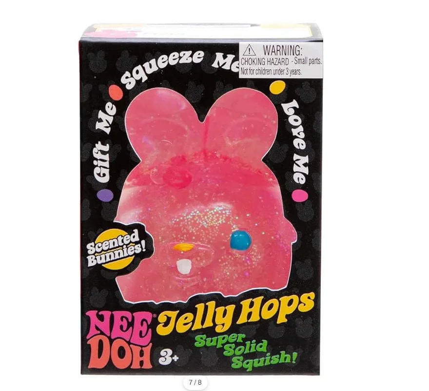 Schylling Needoh Nice Cube Zintuiglijke Fidget Cube Stressverlichtende Squishy Cube Anti-Angst Knijpobject voor Focus ADHD-groep