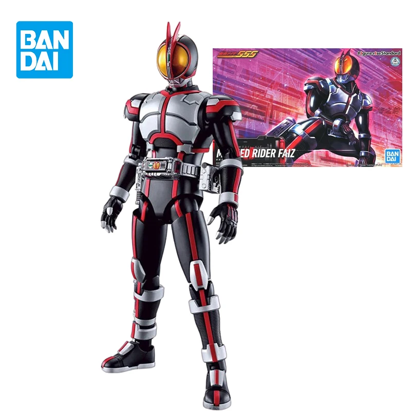 

Оригинальная фигурка Bandai-rise FRS Kamen Rider, модель в комплекте, Райдер в масках Faiz 555, аниме-фигурка, модная игрушка для детей, праздничные подарки