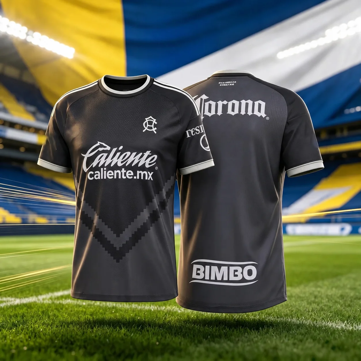 2026 Club America Auswärtstrikot, Herren Schnelltrocknendes Atmungsaktives Kurzarm-Fußballtrikot, Sporttraining Match Fan Supporter