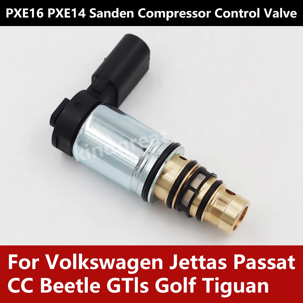 For volkswagen jettas sanden ac compressor Car A/C compressor ac compressor control valve PXE16 PXE14
