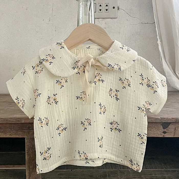 Baby Mädchen Kleidung Anzug Kurzarm Baumwolle Gedruckt T-Shirt + Shorts Neugeborenen Baby Mädchen Kleidung Anzug Für Sommer Sets Koreanischen stil – Detail 14
