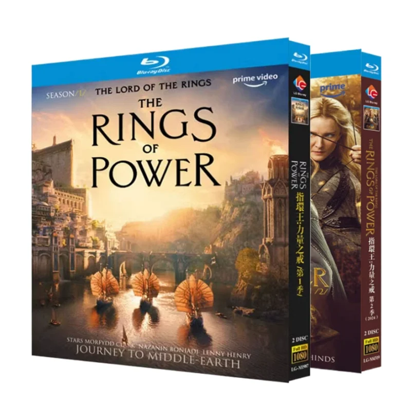 

Властелин колец: Кольца власти, Сезон 1, 2 Blu-ray диска