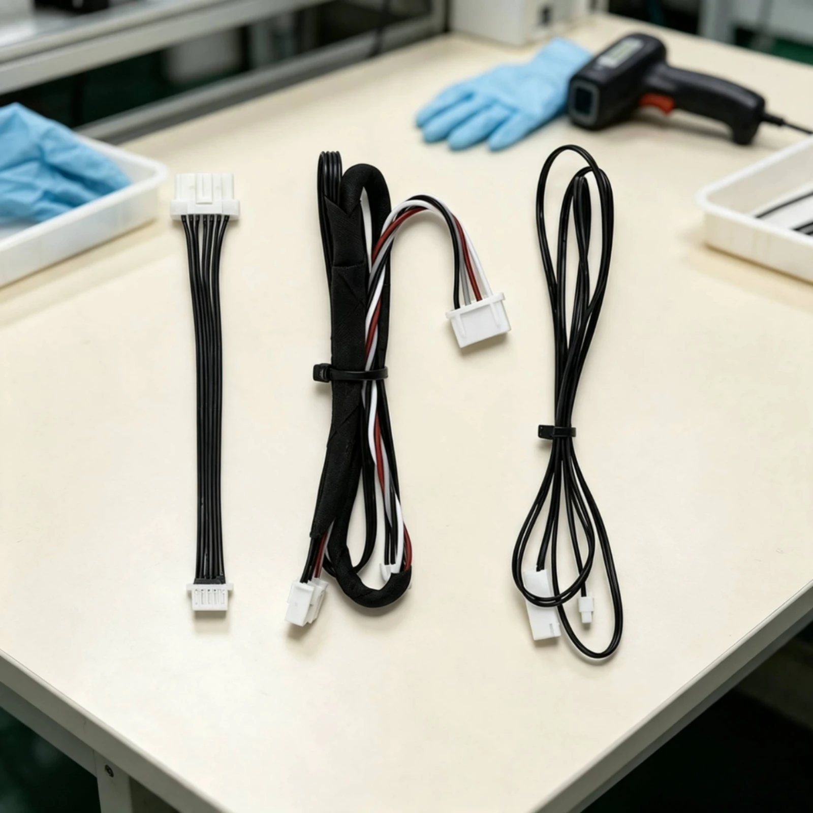 Printer Wiring Harness Kit Extension Wiring Set with Fabric Sleeve Replacement for Makers