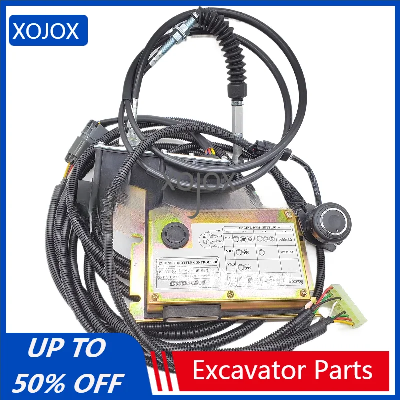 XOJOX For Doosan Daewoo Xiagong XCMG Sany Versatile King Modified Accelerator Motor Refueling Quality Excavator Accessories