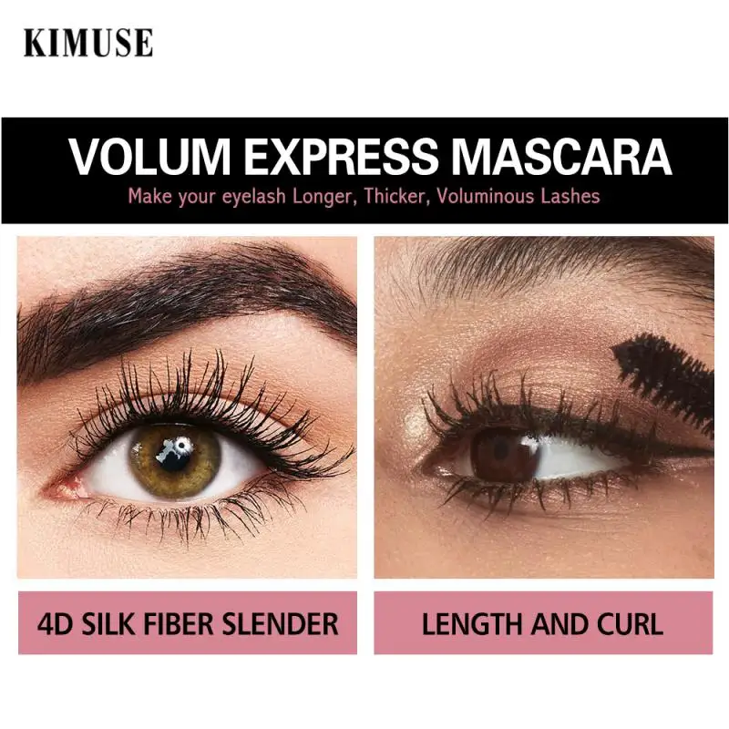 Spesso migliora l'arricciatura e il sollevamento Mascara resistente all'acqua a lunga durata per il trucco naturale a lunga durata per tutti gli usi bellezza Must-have