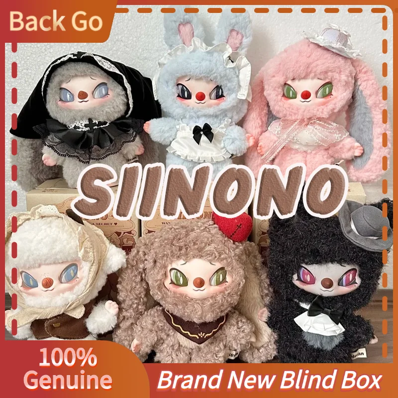Miniso 100% genuíno siinono quer dizer você uma série secreta caixa cega de rosto de vinil boneca kawaii caixa misteriosa anime figura melhor presente