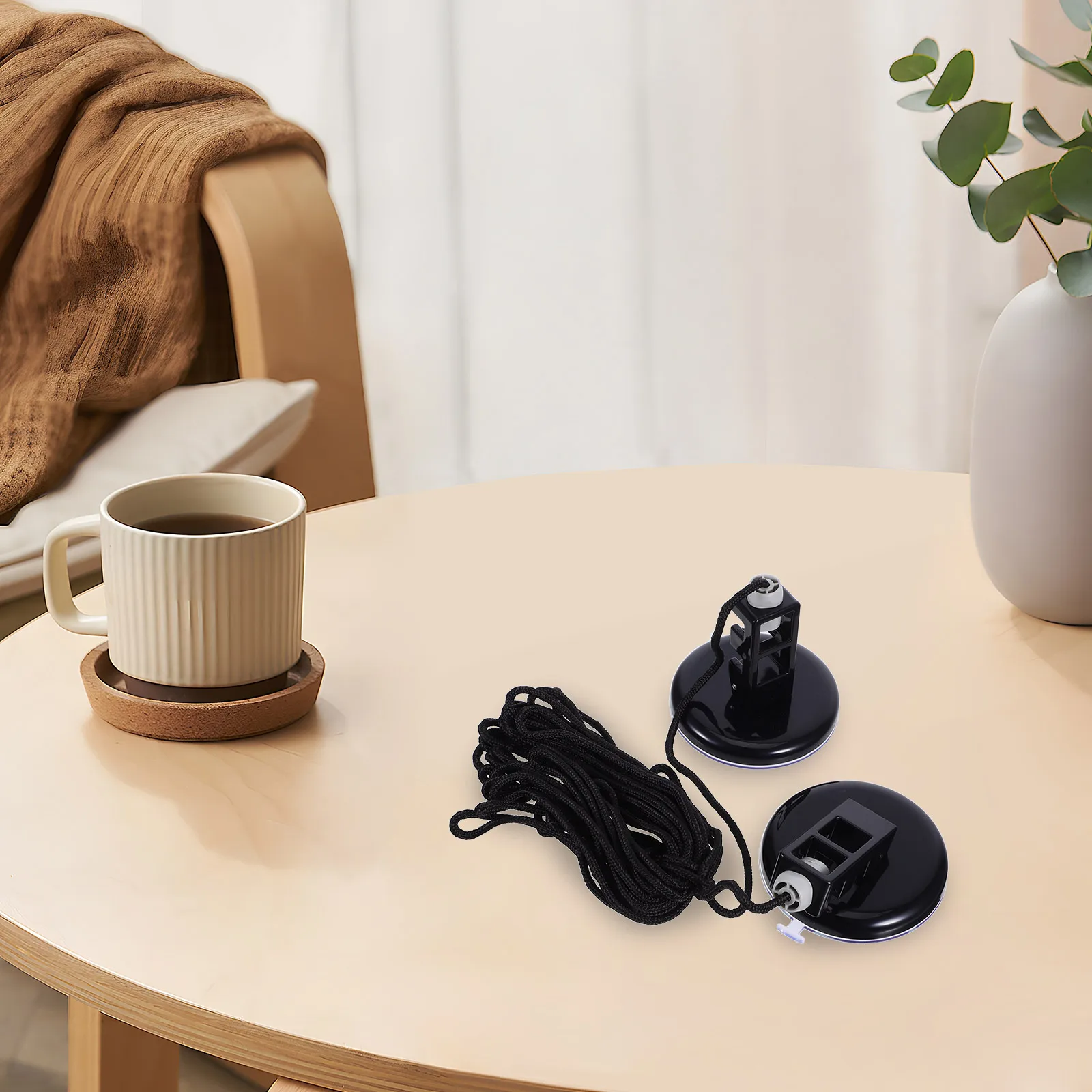 

Outdoor Clothesline Retractable Laundry Balcony Suction Cup Camping Portable Travel Hotel