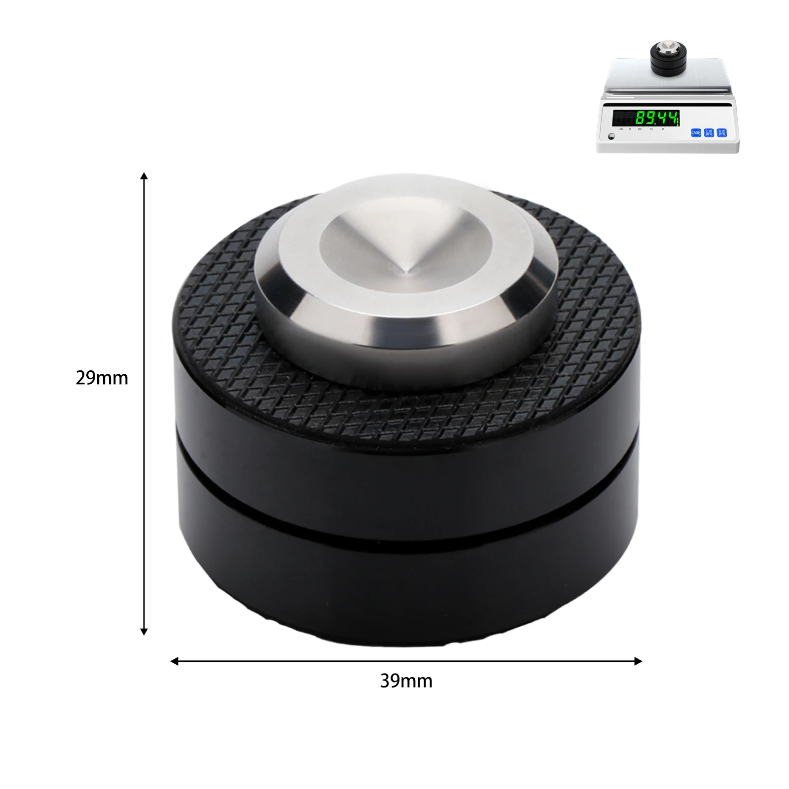 HiFi Anti-Vibrations-Absorptionsständer Spikes Lautsprecherständer für HiFi-Geräte und Lautsprecher Verstellbarer Bodenschutz Verstärker – Detail 5