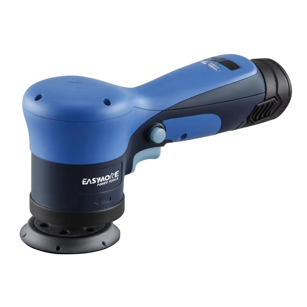 New professional 12V cordless wireless battery polishing tool car polisher with 12MM track and 75mm polishing disc, suitable for
