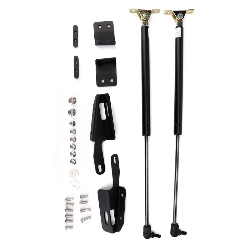 

Крышка двигателя, гидравлический стержень, телескопическая опора подъема капота, нержавеющая сталь, подходит для Jeep Wrangler JK 2007-2017 гг.