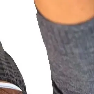 بلوفرات أنيقة غير رسمية للخريف من HH بياقة Argyle وأكمام طويلة واحدة الصدر ملابس علوية محبوكة على الموضة للنساء #1