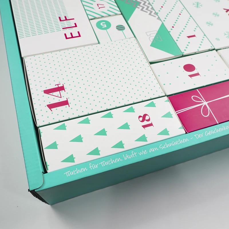 QueryEvery Day Personalizzato Mistero Sorpreso Fidget Ramadan Calendario dell'Avvento Confezione regalo di Natale per bambini Adolescenti Ragazzi Ragazze