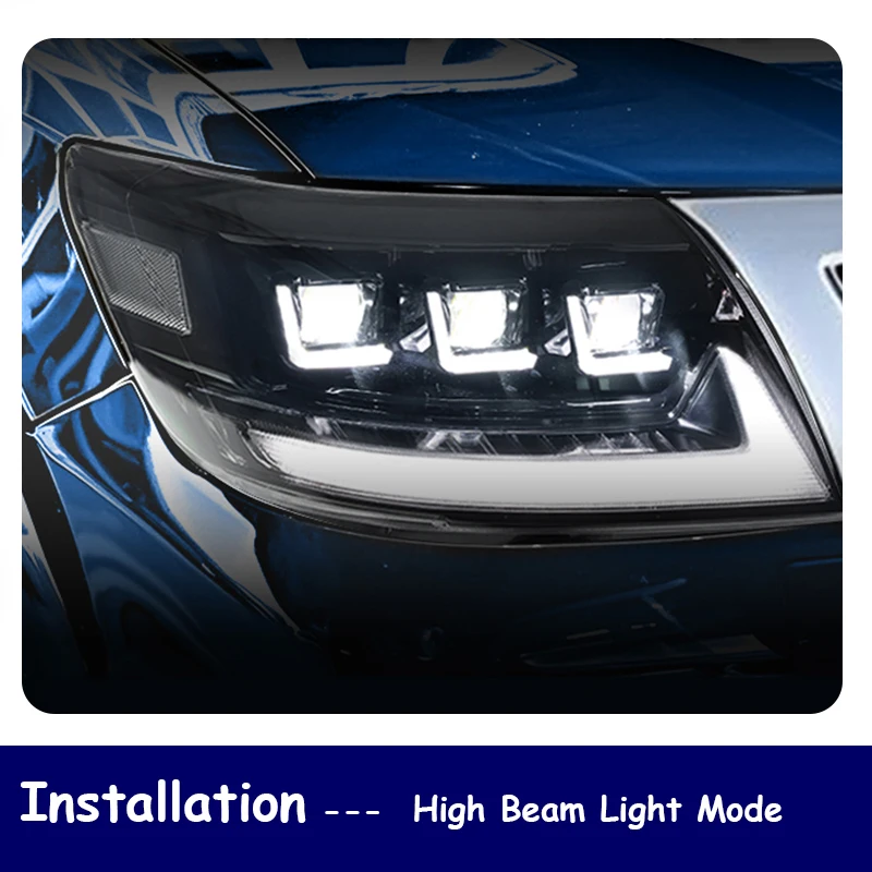 ترقية سيارة LED المصابيح الأمامية الجمعية ل هايلكس فيجو 2012 2013 2014 رئيس مصابيح ترقية جهاز عرض (بروجكتور) ليد عدسة اكسسوارات عدة