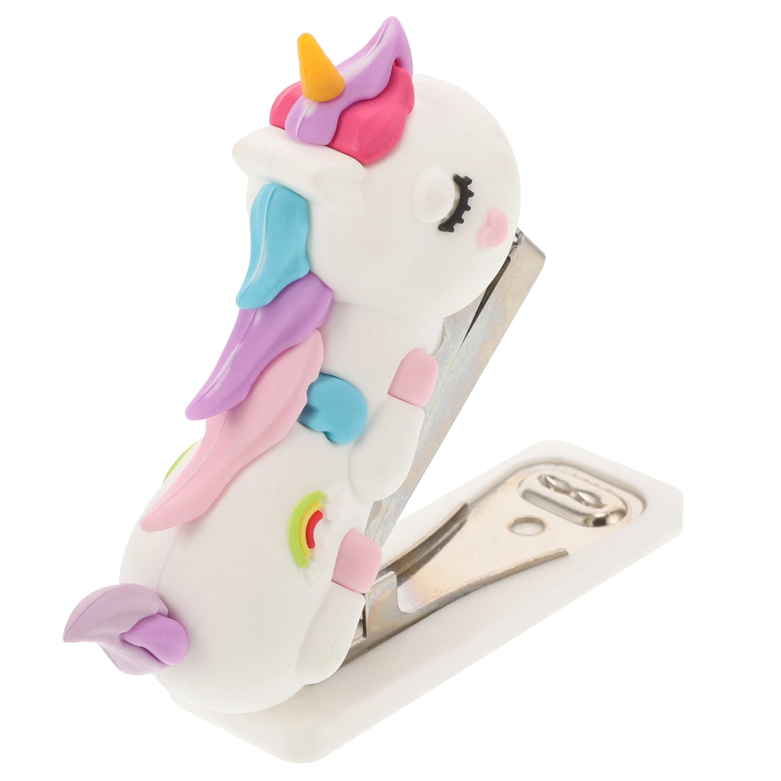 

Mini Stapler Girls Cute Desktop Portable Heavy Duty Student Reusable Office Supplies Stapler Gift