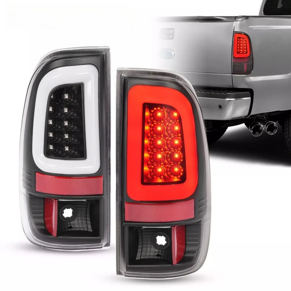 

For Ford F250 F350 SuperDuty 2008-2016 LED Tail Lights Brake Lamps pair