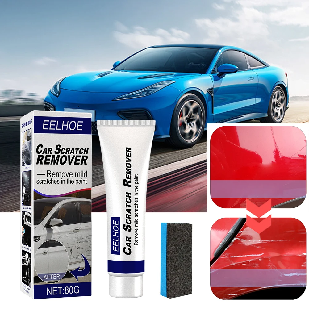 20/80ml Car Scratch Remover Auto Body Compound Polishing Cleaner Car Anti Scratch Cream Auto Polishes Care Repair Tool