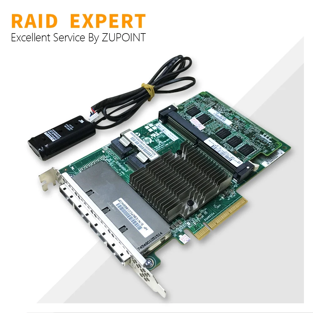 ZUPOINT Smart Array P822/2GB FBWC 6GB RAID Controller Card SAS SATA muslimpci E RAID Expander Card