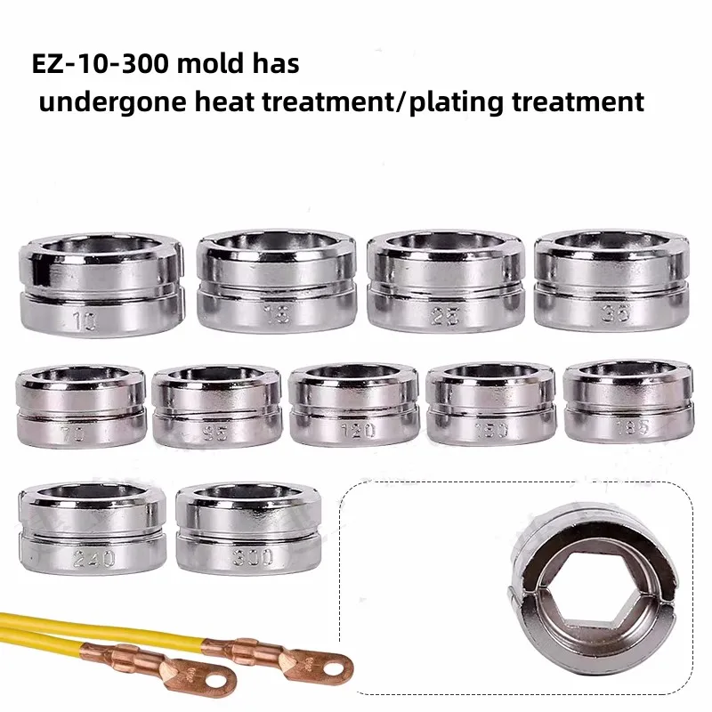 

EZ/EC/EP/300/400 Type Mold Electric-Hydraulic Pliers Mold, Crimping Pliers Die, Manual Crimping Pliers universal Die Accessorie
