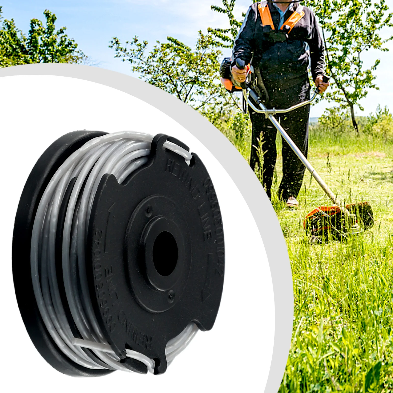 1pc For Bosch-ART 24/27/30/30-36 Li Trimmer Replacement 6m Line Spool - F016800351Garden Power Tool Accessories