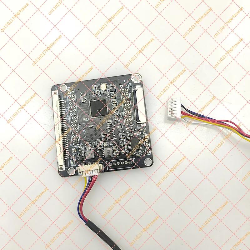 LVDS to eDP Bi-directional Signal Adapter Board, Multi-Resolution Display Driver, 3V/5V Support