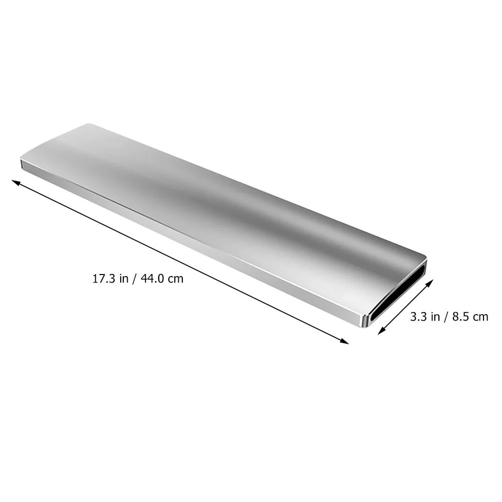 Mechanische toetsenbordpolssteun 104-toetsen aluminium handsteun Ergonomische handsteun voor het typen van vermoeidheidsverlichting