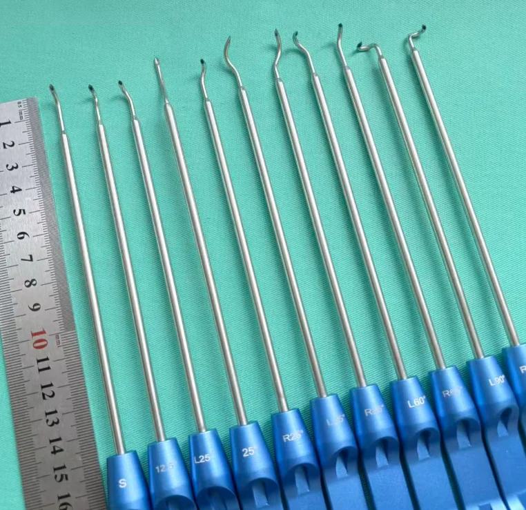 Orthopedic Rotator Cuff Suture Hook Arthroscopic Passing Hook Stainless Steel Instrument Knot Pusher Titanium Wire