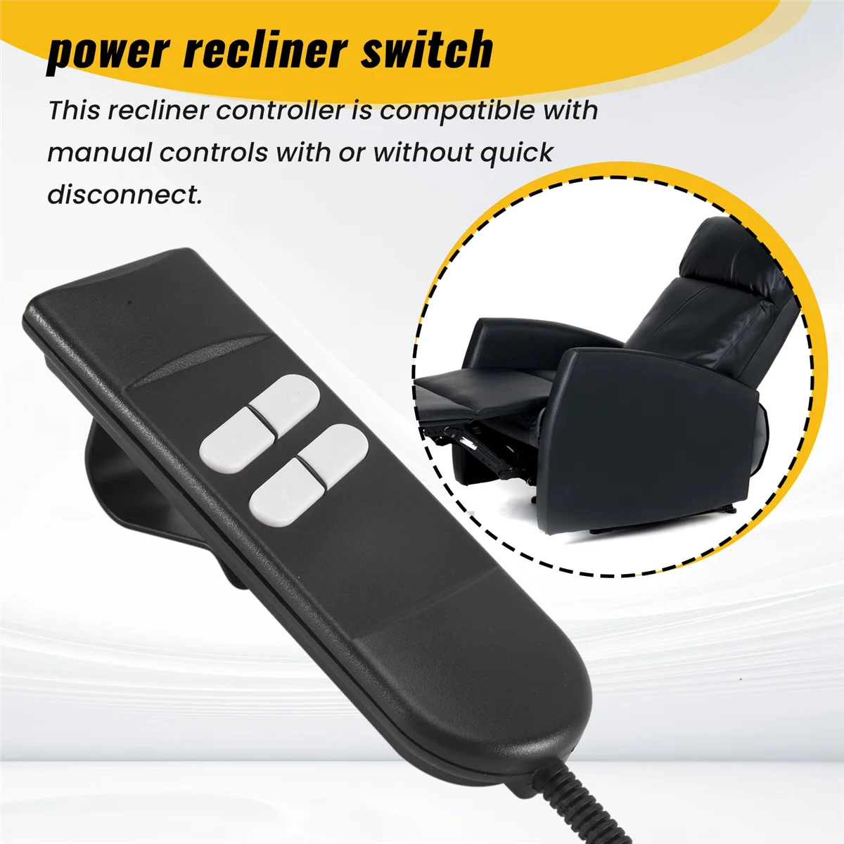 

Новая замена электрического дивана, 5-контактный 4-кнопочный пульт дистанционного управления с силовым креслом для OKIN LIMOSS Pride Golden Berkline