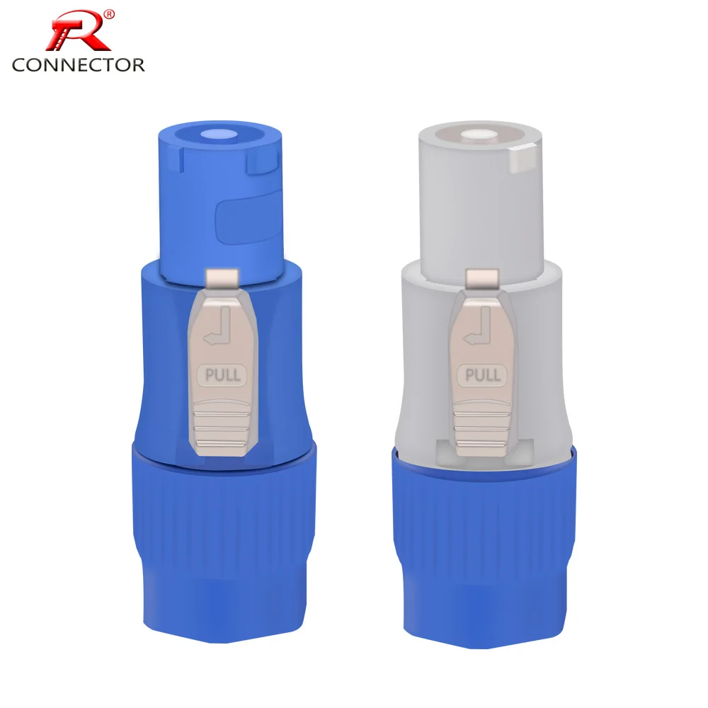 

50pcs Waterproof Powercon Connector/Aviation Power Plug,250V AC/DC 20A,NAC3FCA&NAC3FCB,Flame Retardant,CE&RoHS