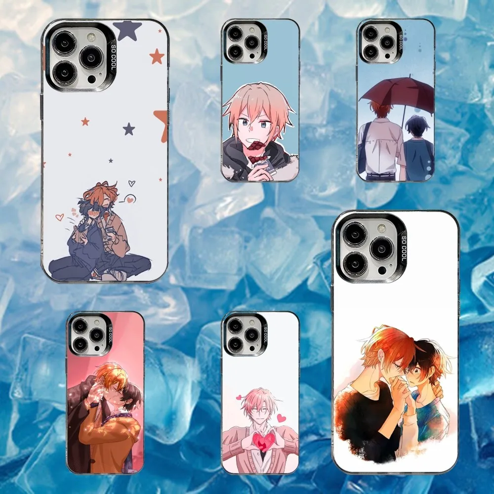 

Comics S-Sasaki To M-Miyano Phone Case For iPhone 16,15,14,13,12,11,Mini,Pro,SE,MAX White Matte Shockproof Cover