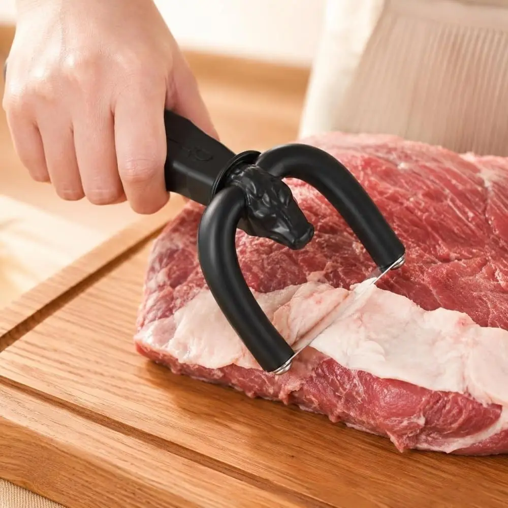 New Handheld Fat Trimmer Metal Cutting Wire Tensioned Meat Fat Remover Ergonomic Grip Meat Cutting Tool For Beef And Pork