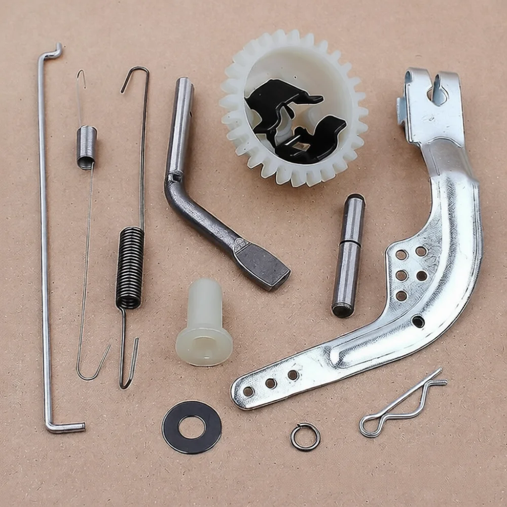 Small Engine Governor Arm Repair Kit Gear Swing Rod Clip Spring Compatible With 168F 170F GX160 GX200 Generator Parts