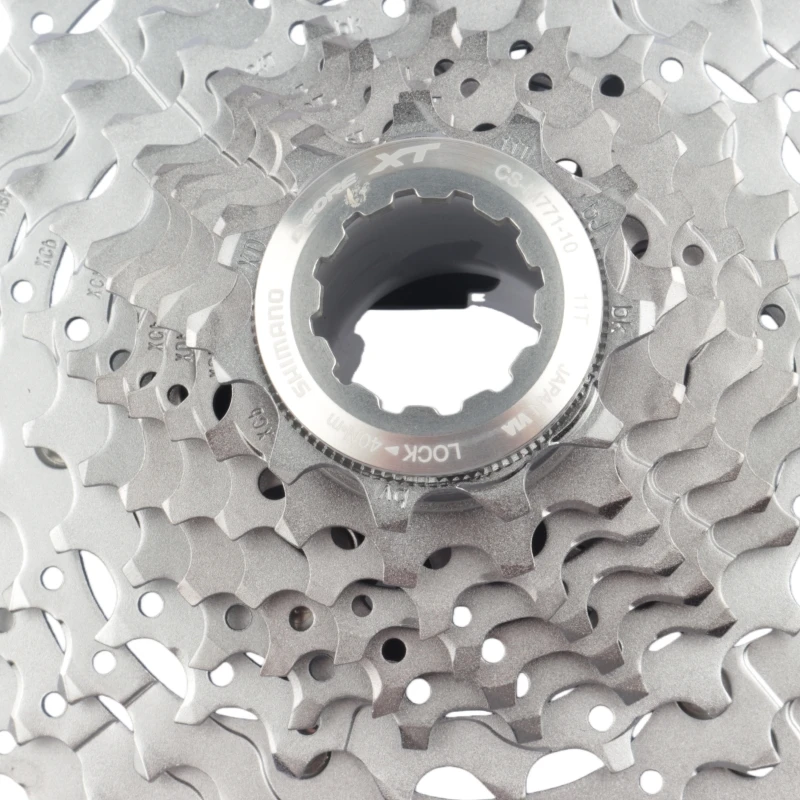 SHIMANO DEORE XT 10S CS-M771 Cassette 10 Speed ​​11-34T 11-36T HG For MTB Mountain Bike Original Parts view 5