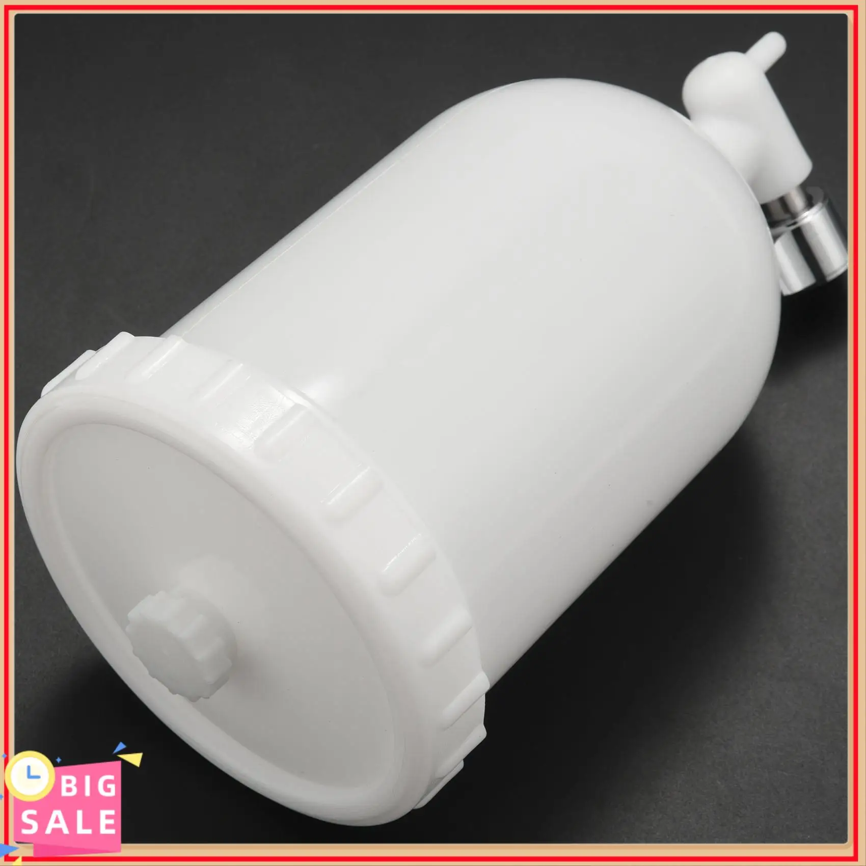 وعاء مسدس رش حصري، 400 مل من البلاستيك لتغذية جانبية كوب طلاء بلاستيكي طلاء مسدس رش كوب بديل وعاء سريع لمسدس الرش #3