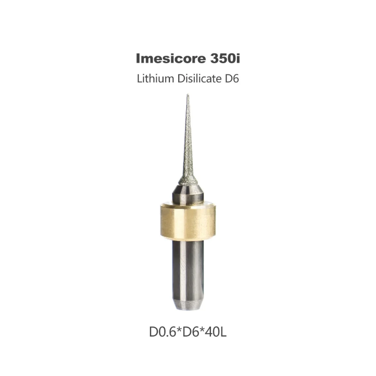 Dentallabor Imesicore 350i Nassfräser Stufenbohrer für LIthium Disilicate D6 Cad/Cam System – Detail 4