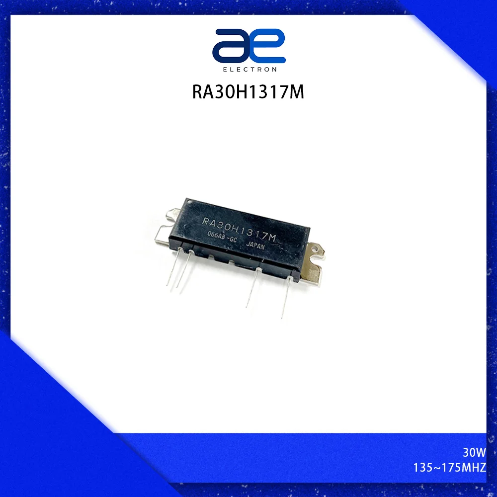 RA30H1317M 12.5V 30W 135-175MHz RF MOSFET Amplifier Module For mobile radios  1pcs/Lot