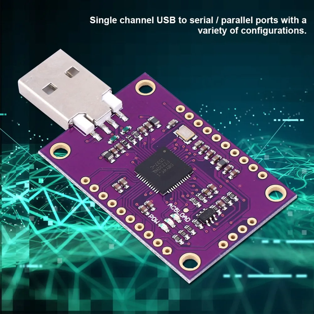 

CJMCU FT232H CJMCU FT232H Module USB To JTAG UART/FIFO SPI/I2C Multifunction USB To JTAG Module High Speed USB To I2C Module