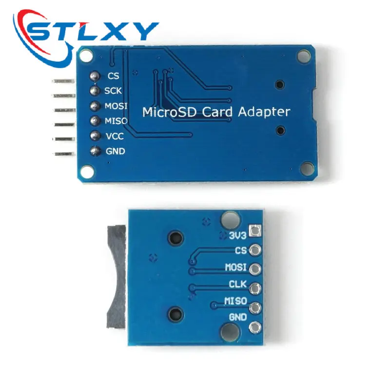 SD Adapter Micro SD Storage Expansion Board Micro SD TF Card Memory Shield Module SPI For Arduino