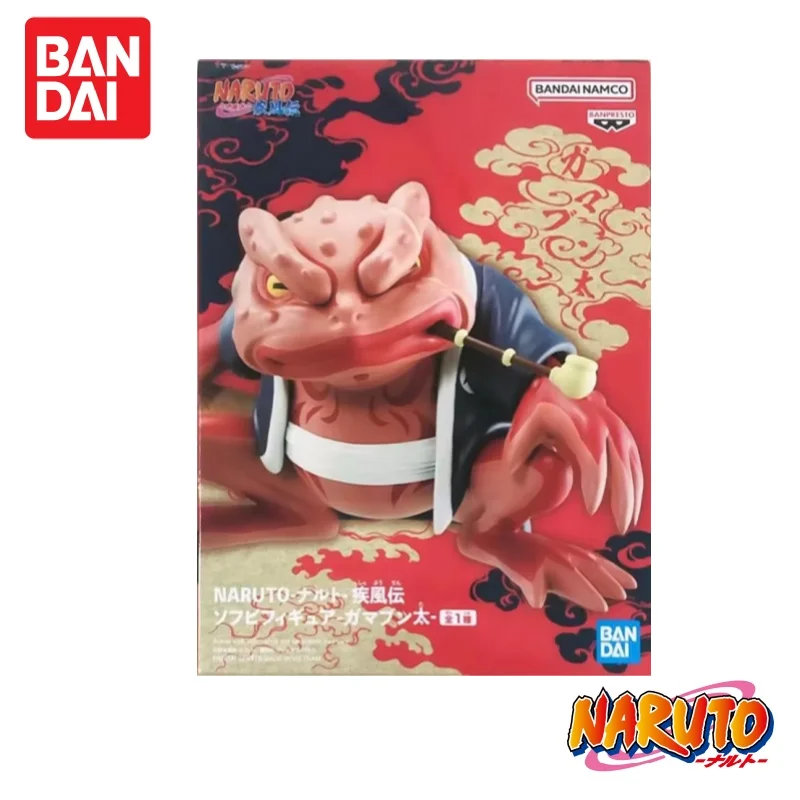 

In Stock 100% Original Bandai BANPRESTO Sofubi Naruto Shippuden Gamabunta Anime Action Figure Collectible Model Toy Gift