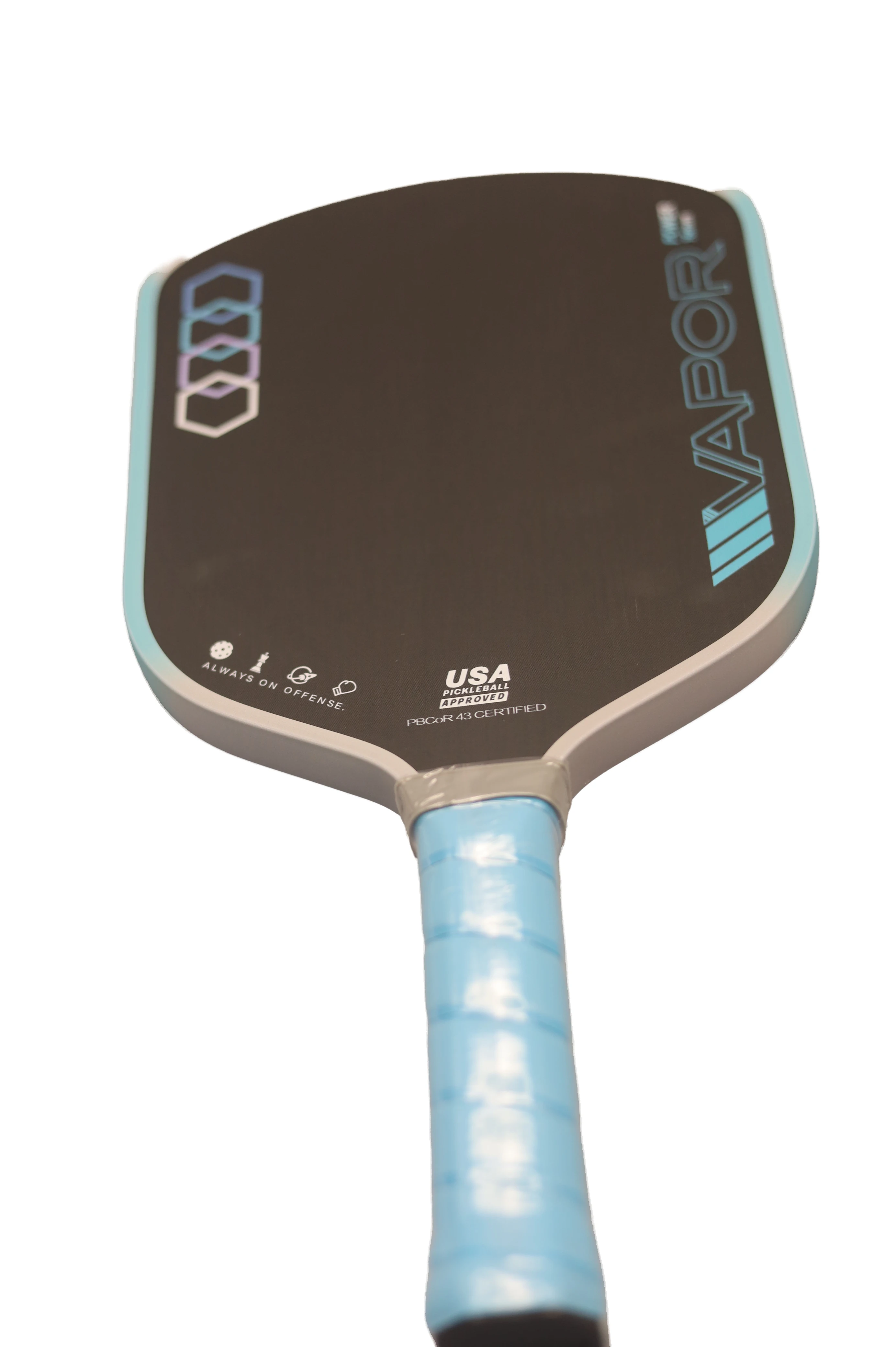 2025 جودة عالية 16 مللي متر Gen 3 ألياف الكربون الخام المضغوط الساخن الدفع الأساسية USAPA مجداف كرة البيسبول المعتمد