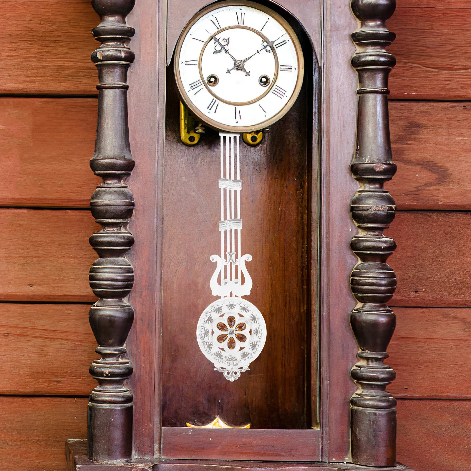 

Quartz Clock Pendulum Accessories 30cm Color Wall Clock Parts Replacement Metal Mechanism Supplies DIY