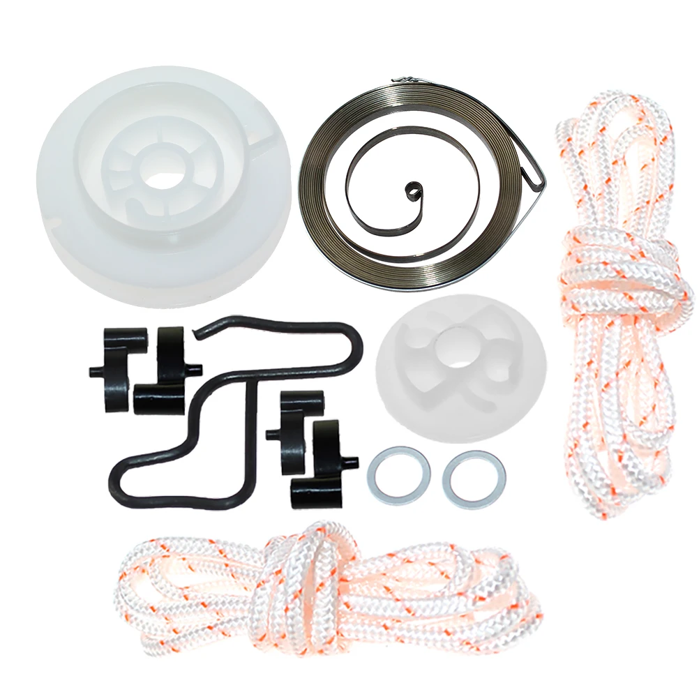 

Recoil Starter Rewind Spring,Pawl,Pulley,Rope For Stihl BG56 BG66 BG86 SH56 SH86 BR200 SR200,4241 195 0400,4237 190 0600,