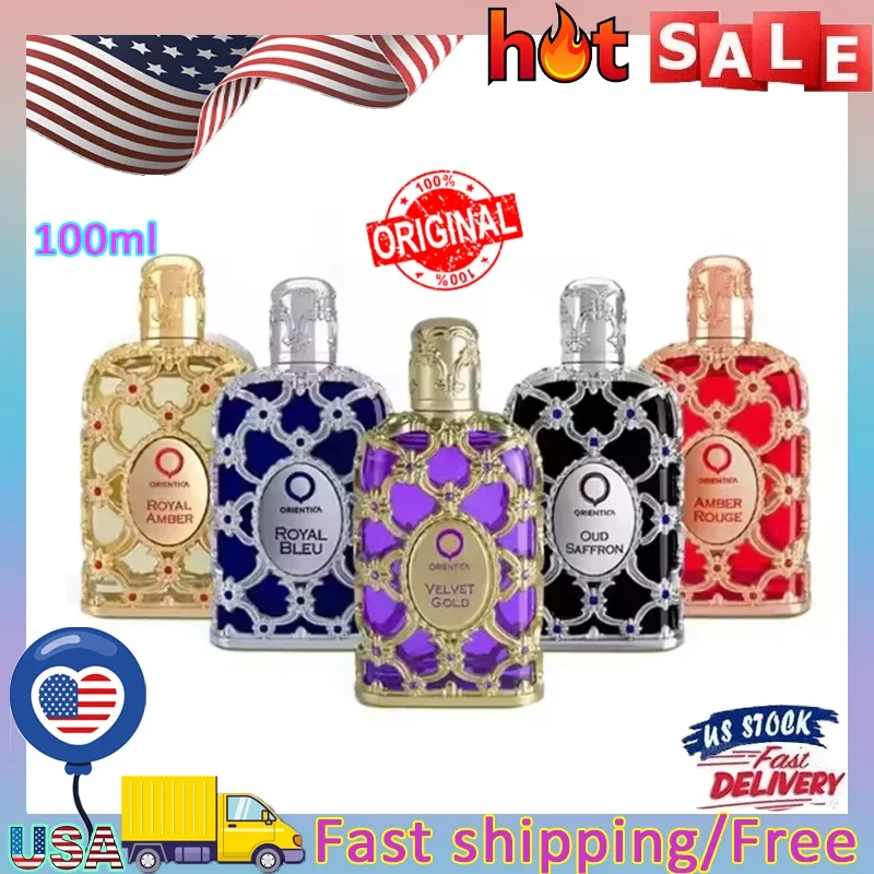 100ml 라타파 우드 오리엔탈 튠 사프란 남녀공용 EDP 스프레이 유니섹스 중성 향수 롱래스팅 오리지널 향수