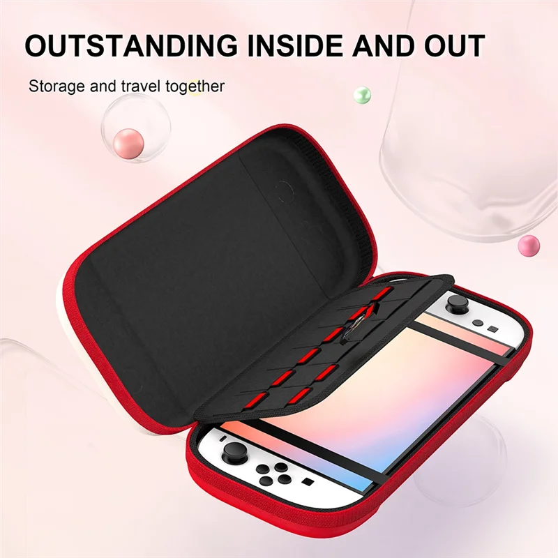 B04B-Storage Bag For Nintendo Switch 2 Protective Case Portable Game Console Carrying Bag Organiser Tote Bag Game Accessory