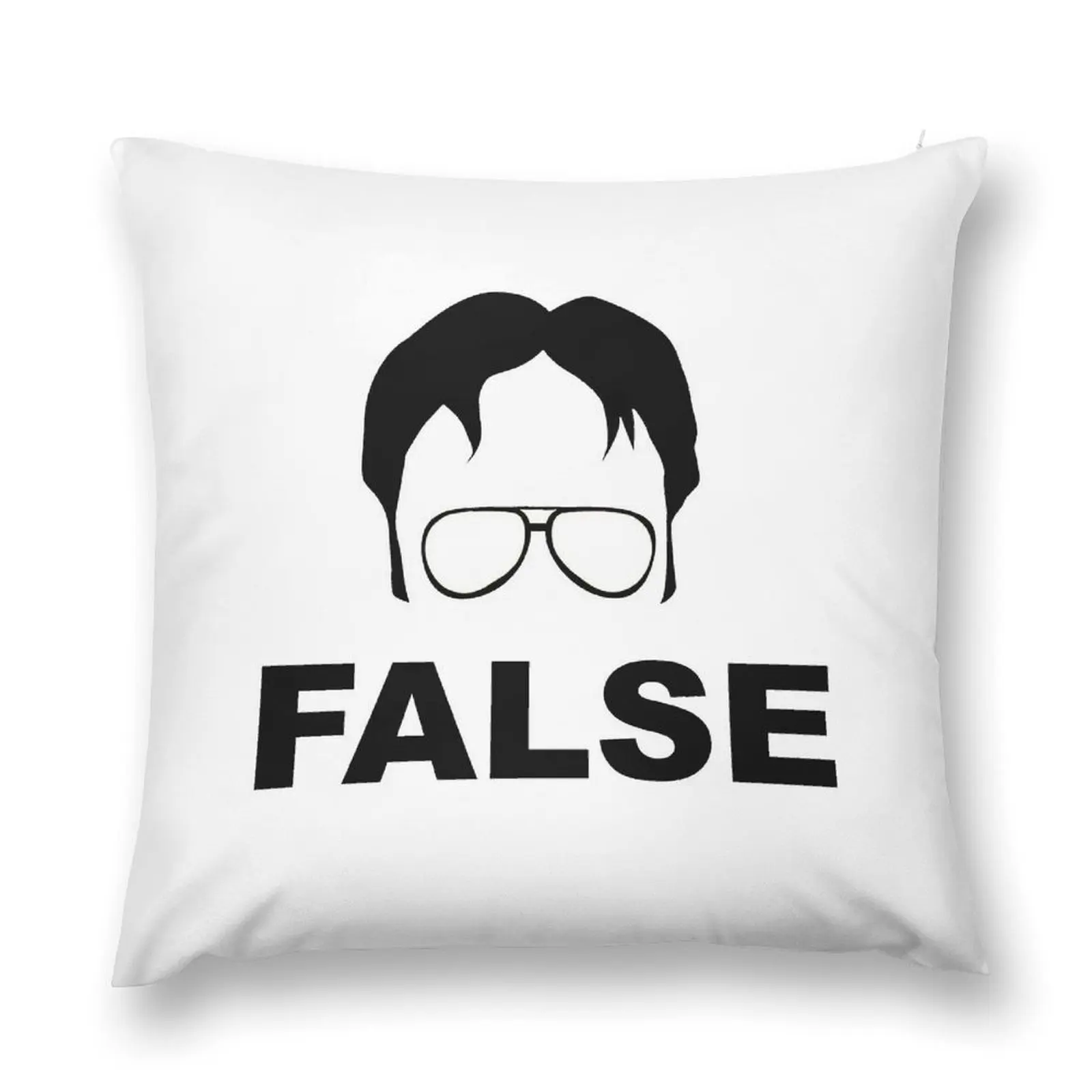 Dwight Schrute False Throw Pillow Christmas Covers For Cushions ornamental pillows pillow