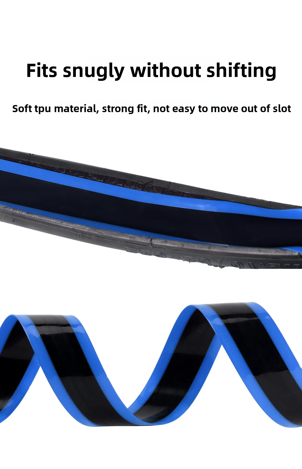 Reifenfutter für Fatbikes, passend für 29 x 4-5 Zoll Fahrradreifen, pannensicherer TPU-Schutz, langlebiger Schutz für Mountainbikes und Rennräder. – Detail 11