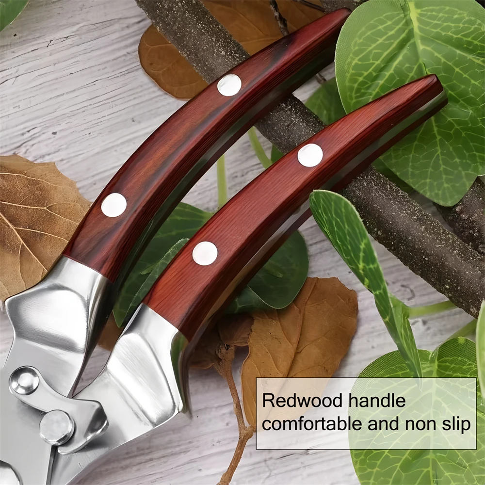 전문 정원 가위 가지 치기 나무 손 Secateurs 정원 과일 따기 가위 가지 치기 가위 과일 따기 도구