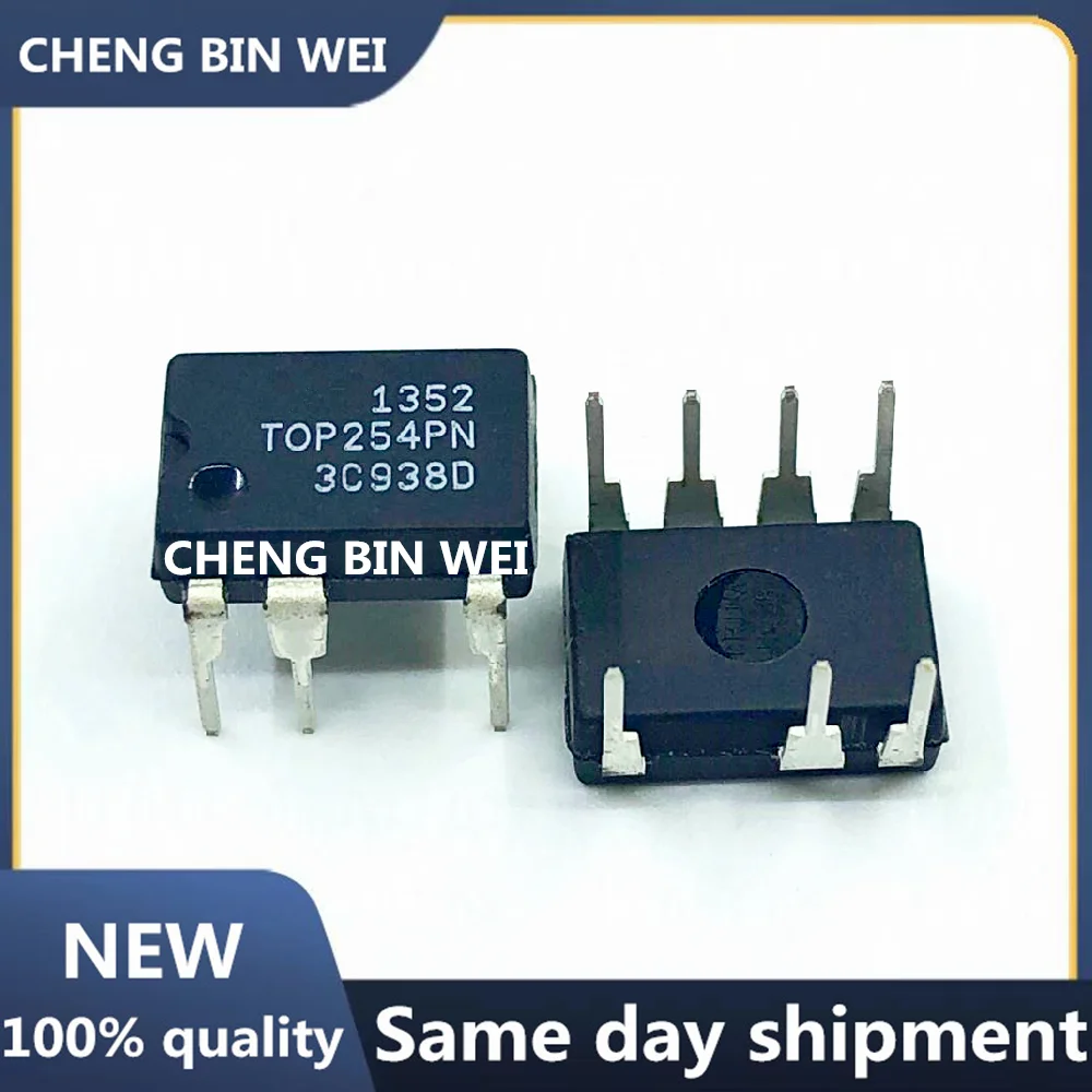 (10piece) TOP252PN TOP253PN TOP254PN TOP255PN TOP256PN TOP257PN TOP258PN DIP-7 LCD Power IC chip Management chip New Original